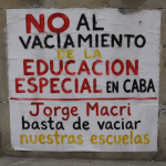 El gobierno porteño restringe el acceso a estudiantes con discapacidad