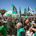 ATE se moviliza al Congreso para rechazar la Ley de Extranjerización de Tierras
