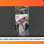 “En Argentina es mayor la presencia de agroquímicos en el cuerpo de las personas que en Europa, por eso los pueblo fumigados nos solidarizamos con Virginia Aparicio”